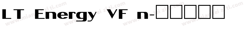 LT Energy VF n字体转换